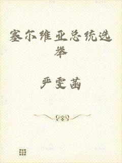 塞尔维亚总统选举