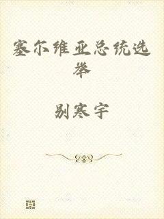 塞尔维亚总统选举