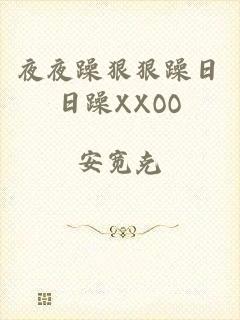 夜夜躁狠狠躁日日躁XXOO