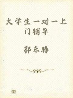 大学生一对一上门辅导