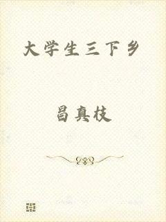 大学生三下乡