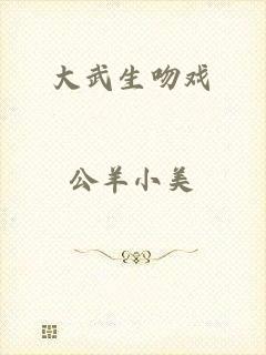 大武生吻戏