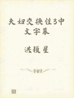 夫妇交换性3中文字幕