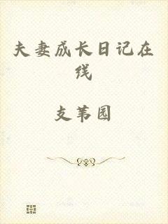 夫妻成长日记在线