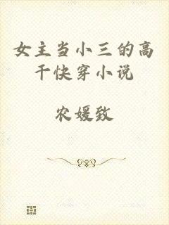 女主当小三的高干快穿小说