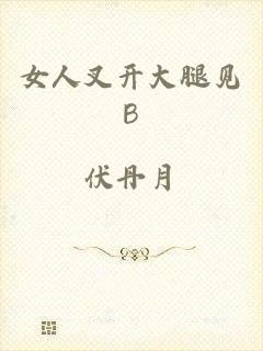 女人叉开大腿见B