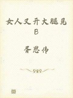 女人叉开大腿见B