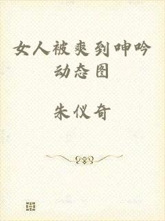 女人被爽到呻吟动态图