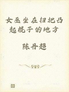 女巫坐在扫把凸起棍子的地方