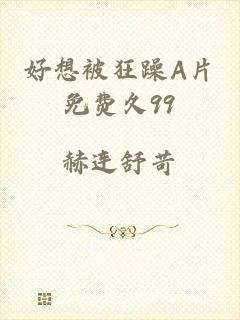 好想被狂躁A片免费久99