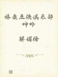 娇妻互换俱乐部呻吟