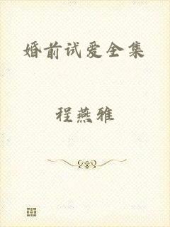 婚前试爱全集
