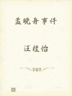 孟晚舟事件
