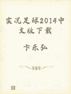 实况足球2014中文版下载