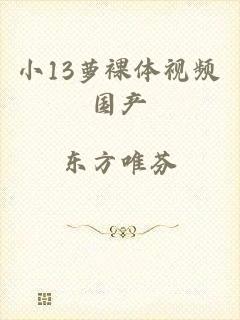 小13萝裸体视频国产