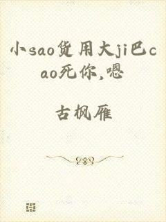 小sao货用大ji巴cao死你,嗯