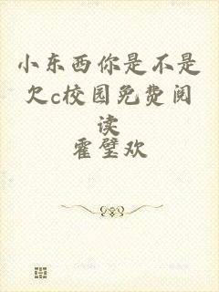 小东西你是不是欠c校园免费阅读