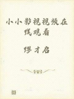 小小影视视频在线观看