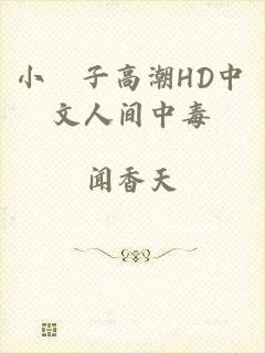 小峓子高潮HD中文人间中毒