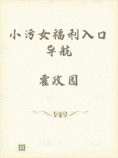 小污女福利入口导航
