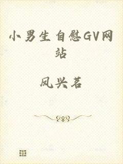 小男生自慰GV网站