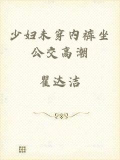 少妇未穿内裤坐公交高潮