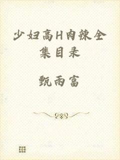 少妇高H肉辣全集目录