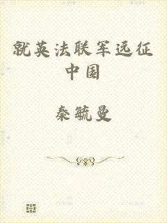 就英法联军远征中国