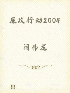 廉政行动2004