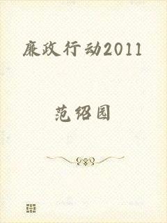 廉政行动2011