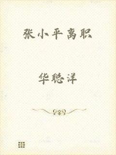 张小平离职