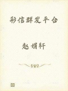 彩信群发平台