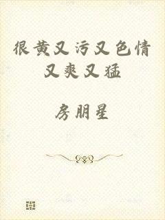 很黄又污又色情又爽又猛
