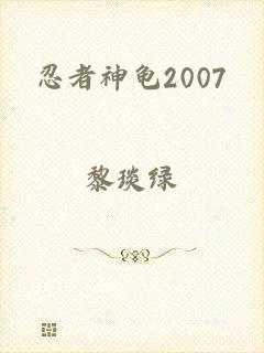 忍者神龟2007