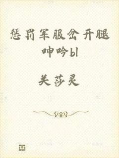 惩罚军服岔开腿呻吟bl