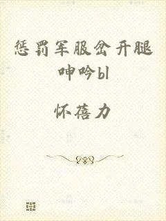 惩罚军服岔开腿呻吟bl