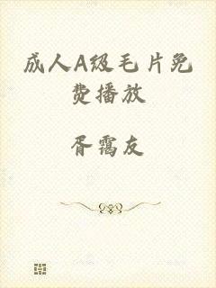 成人A级毛片免费播放