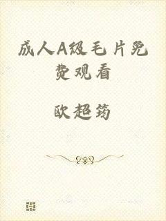 成人A级毛片免费观看