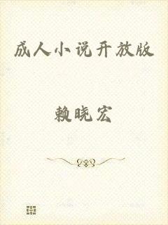 成人小说开放版