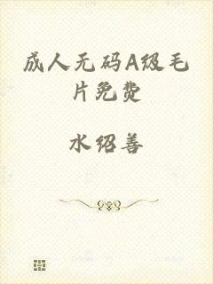 成人无码A级毛片免费