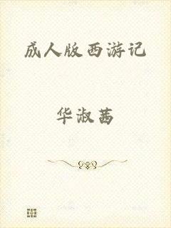 成人版西游记