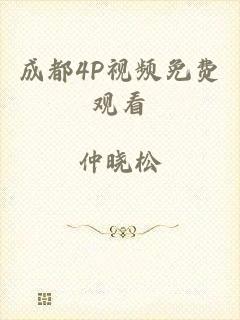 成都4P视频免费观看