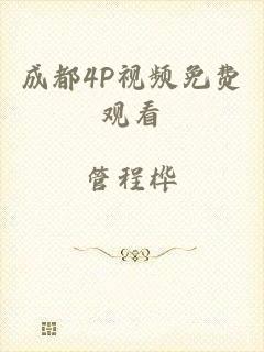 成都4P视频免费观看