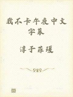 我不卡午夜中文字幕