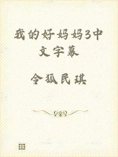 我的好妈妈3中文字幕