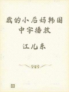 我的小后妈韩国中字播放