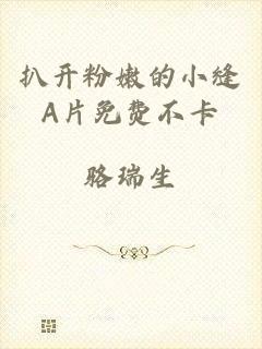 扒开粉嫩的小缝A片免费不卡