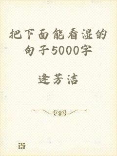 把下面能看湿的句子5000字
