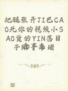 把腿张开JI巴CAO死你的视频小SAO货的YIN荡日子NP于半珊