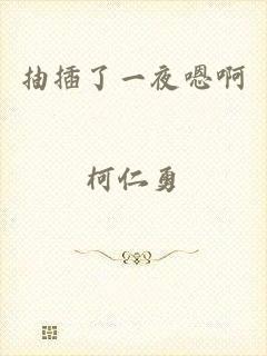抽插了一夜嗯啊